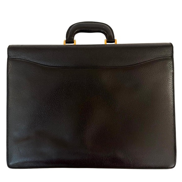 Gucci Calfskin Executive Briefcase – Near Mint Vintage Italian Luxury - Picture 3 of 16